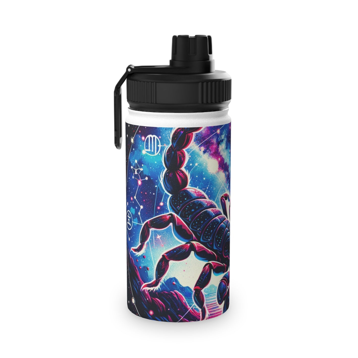 Crimson Scorpio - Sports Water Bottle