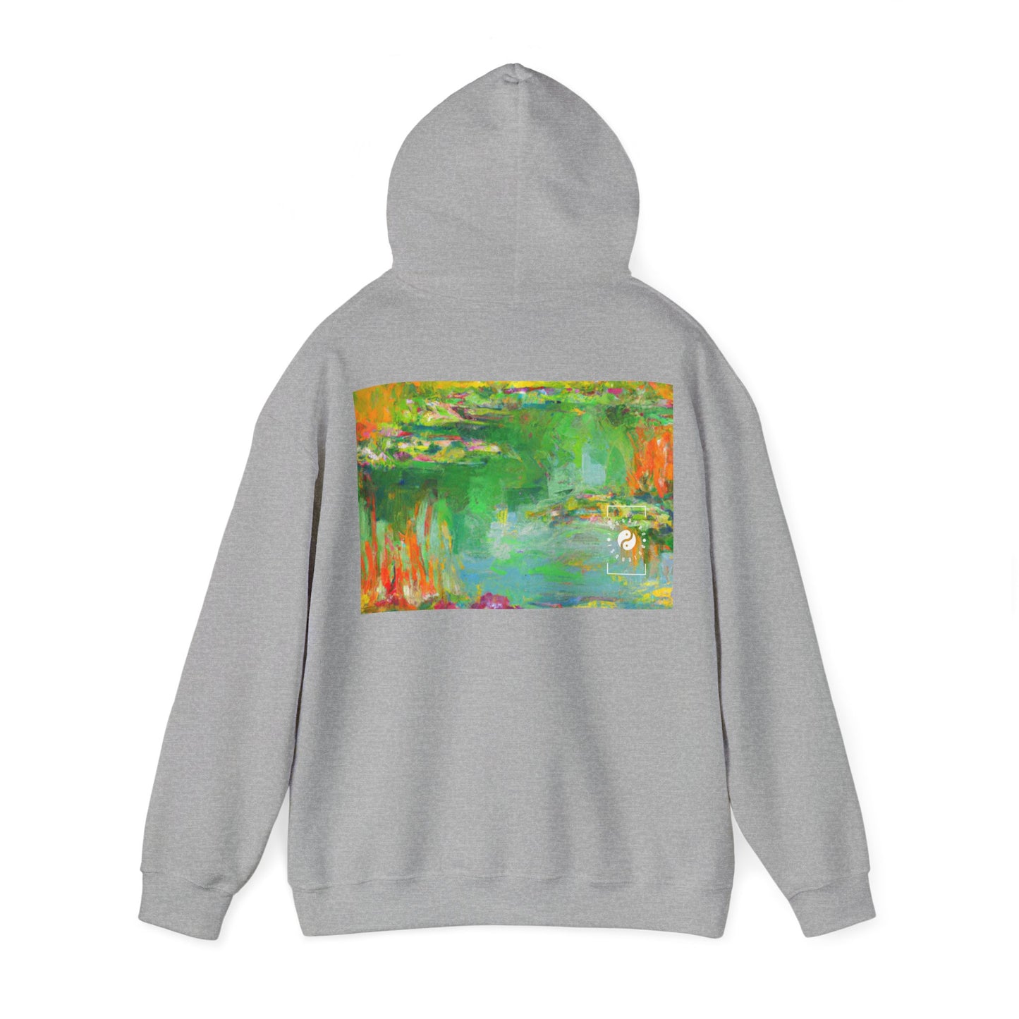 "Lily Aquarelle: Dusk Reflections" - Hoodie