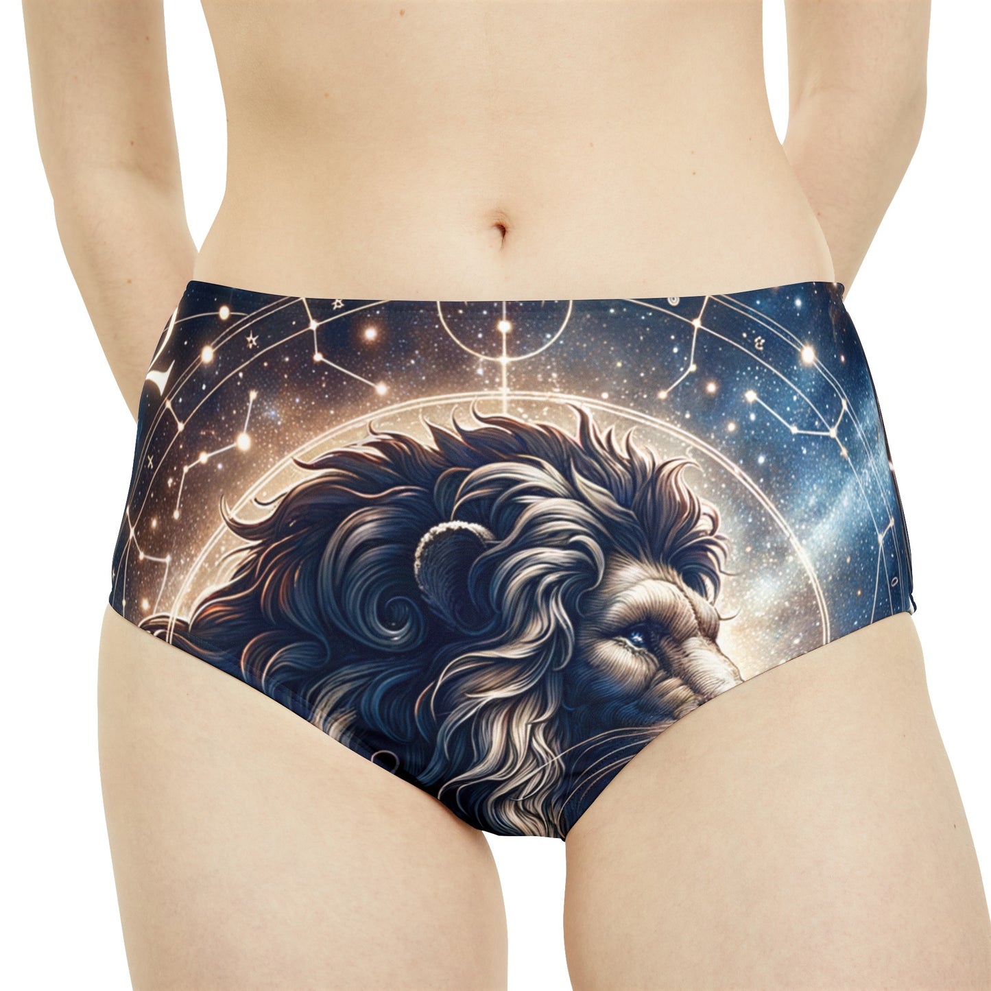 Celestial Leo Roar - Bas de bikini taille haute