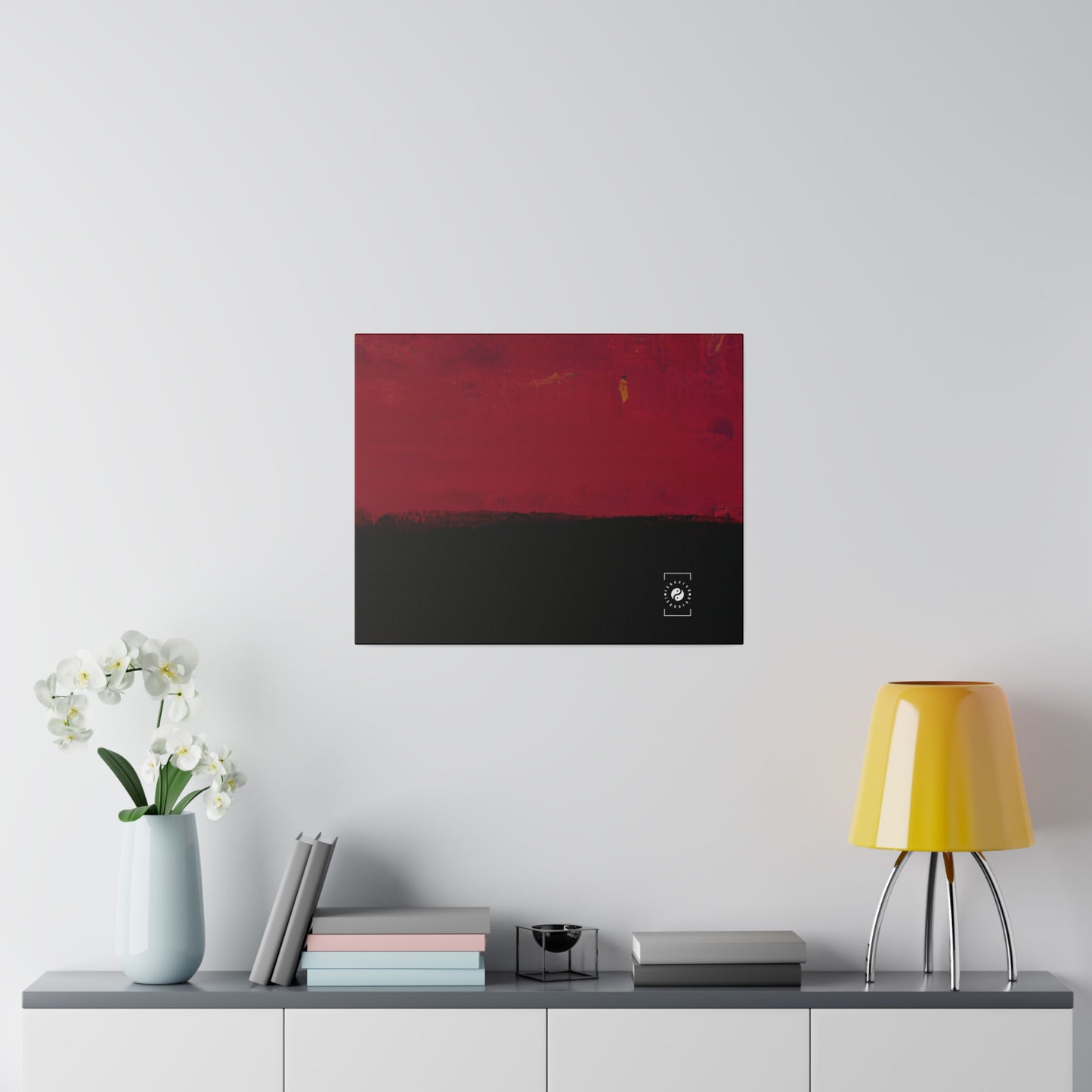 Nocturnal Vermillion - Art Print Canvas