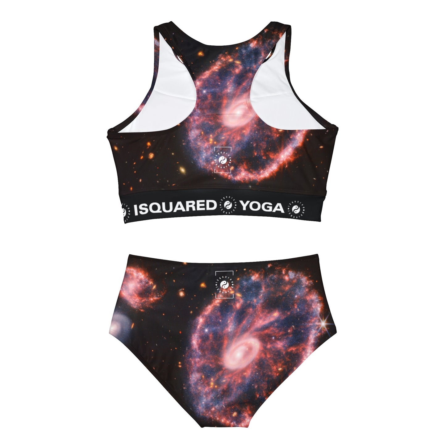 Cartwheel Galaxy (NIRCam and MIRI Composite Image) - Hot Yoga Bikini Set