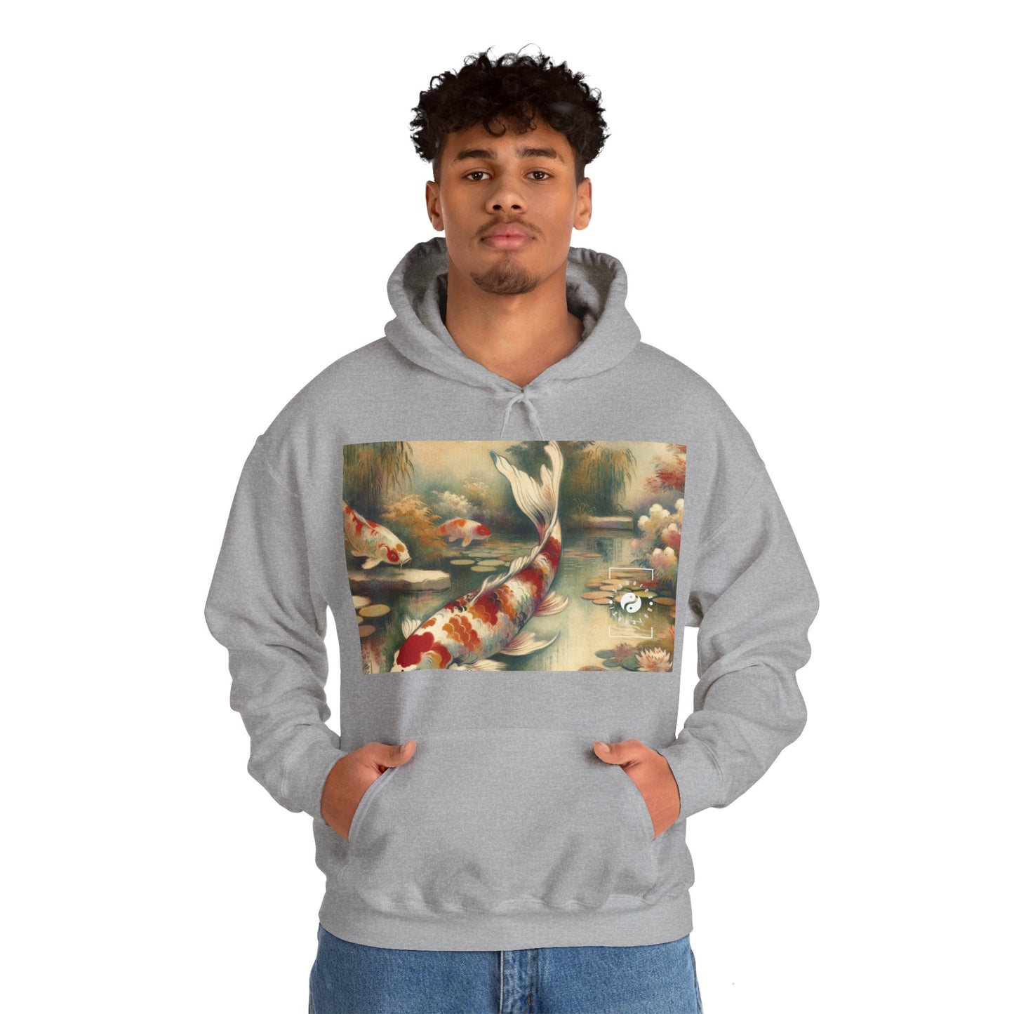 Koi Lily Pond - Hoodie