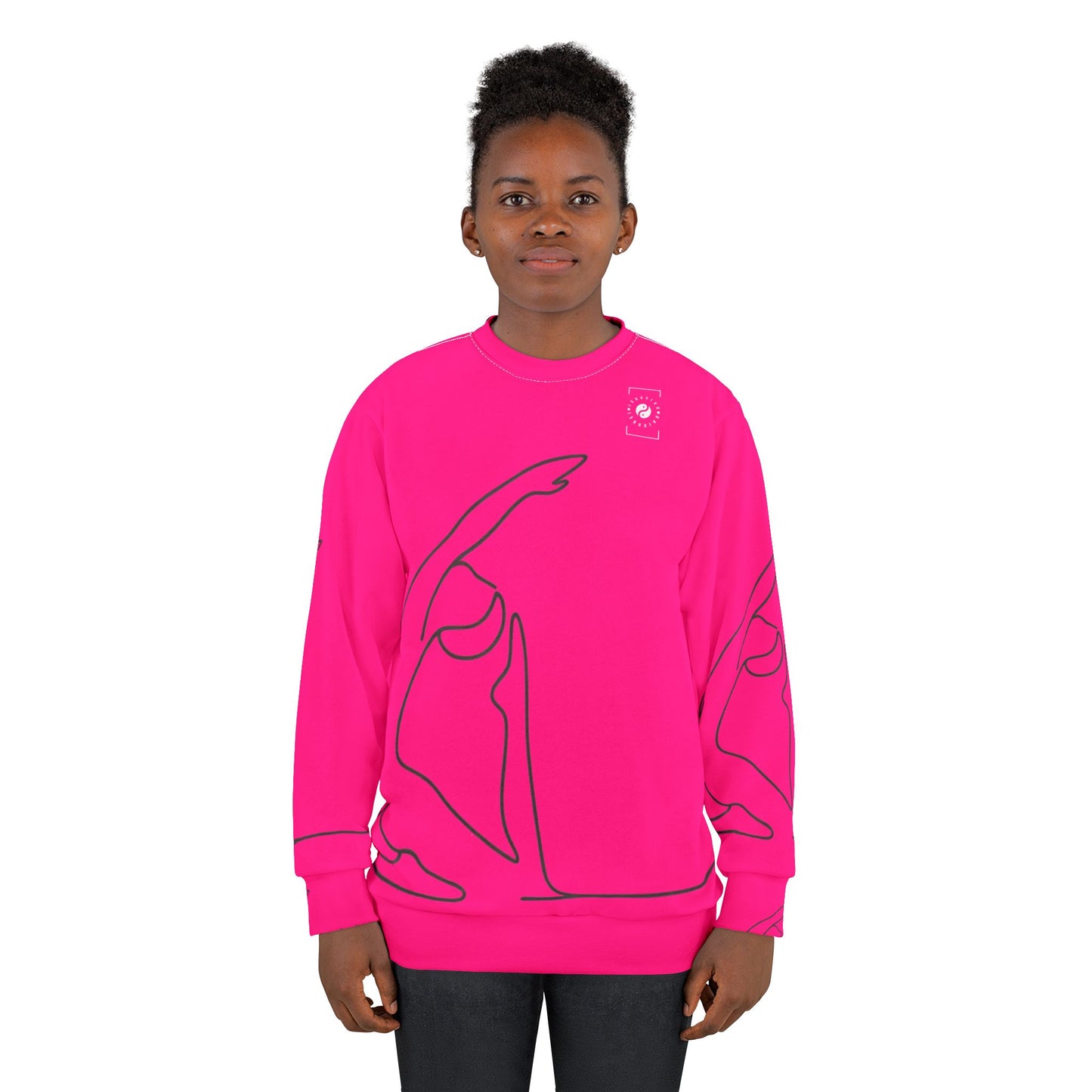 Line Art Pigeon Pose - Unisex Sweatshirt