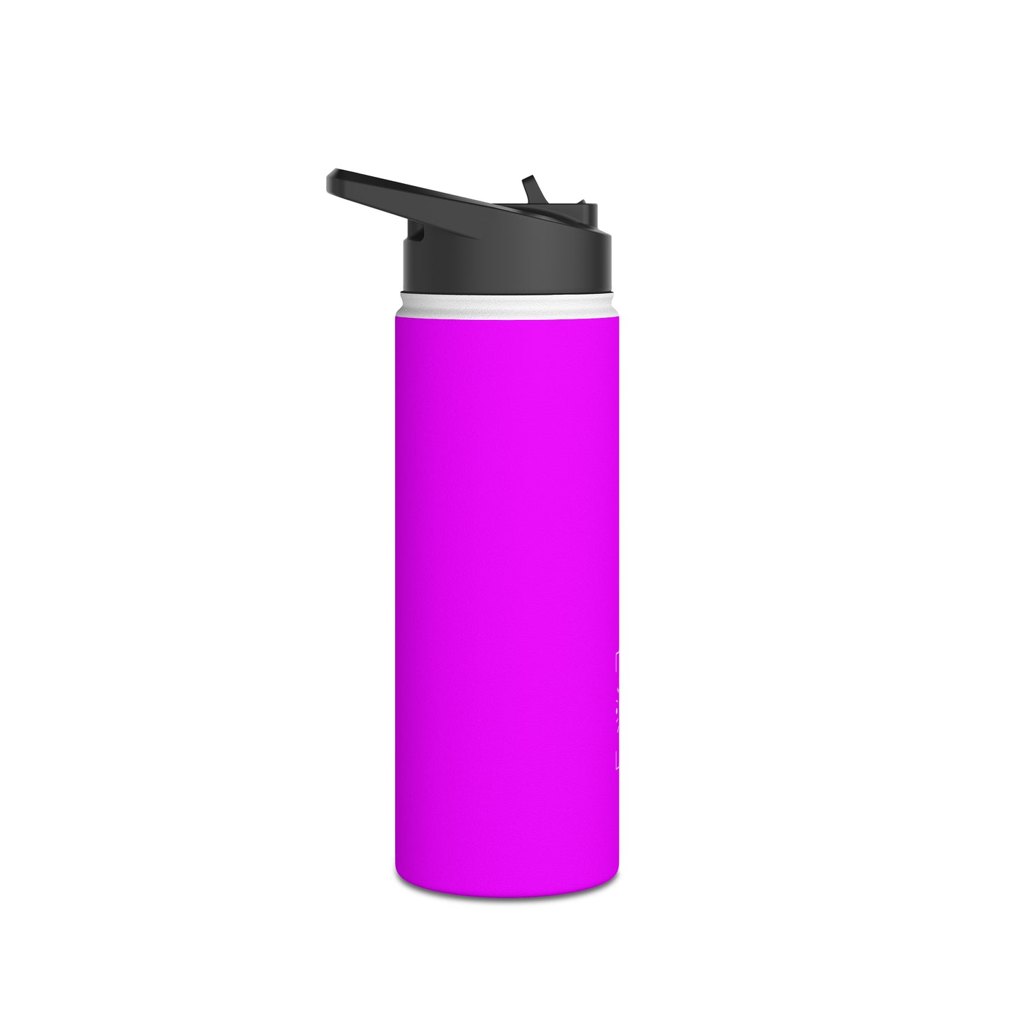 #f000ff Neon Purple - Water Bottle