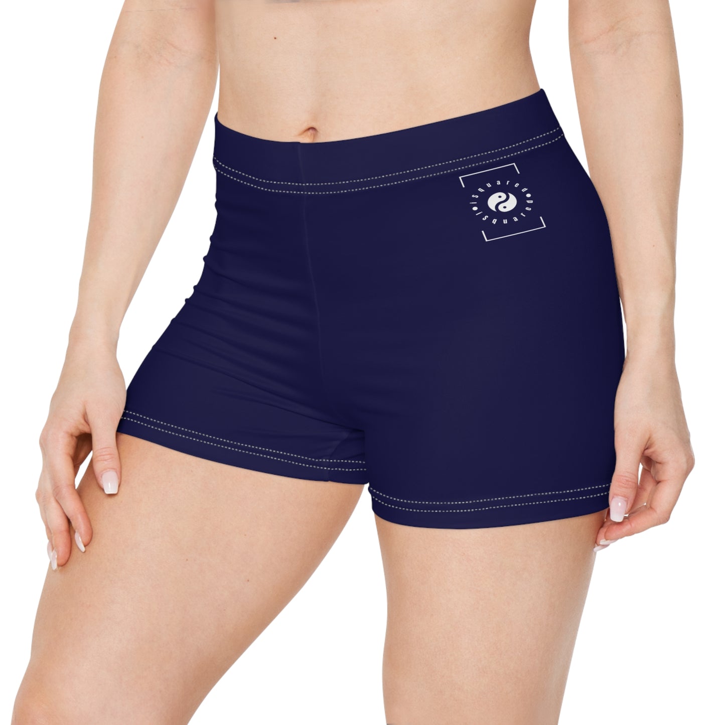 Bleu Royal - Mini short de yoga chaud 