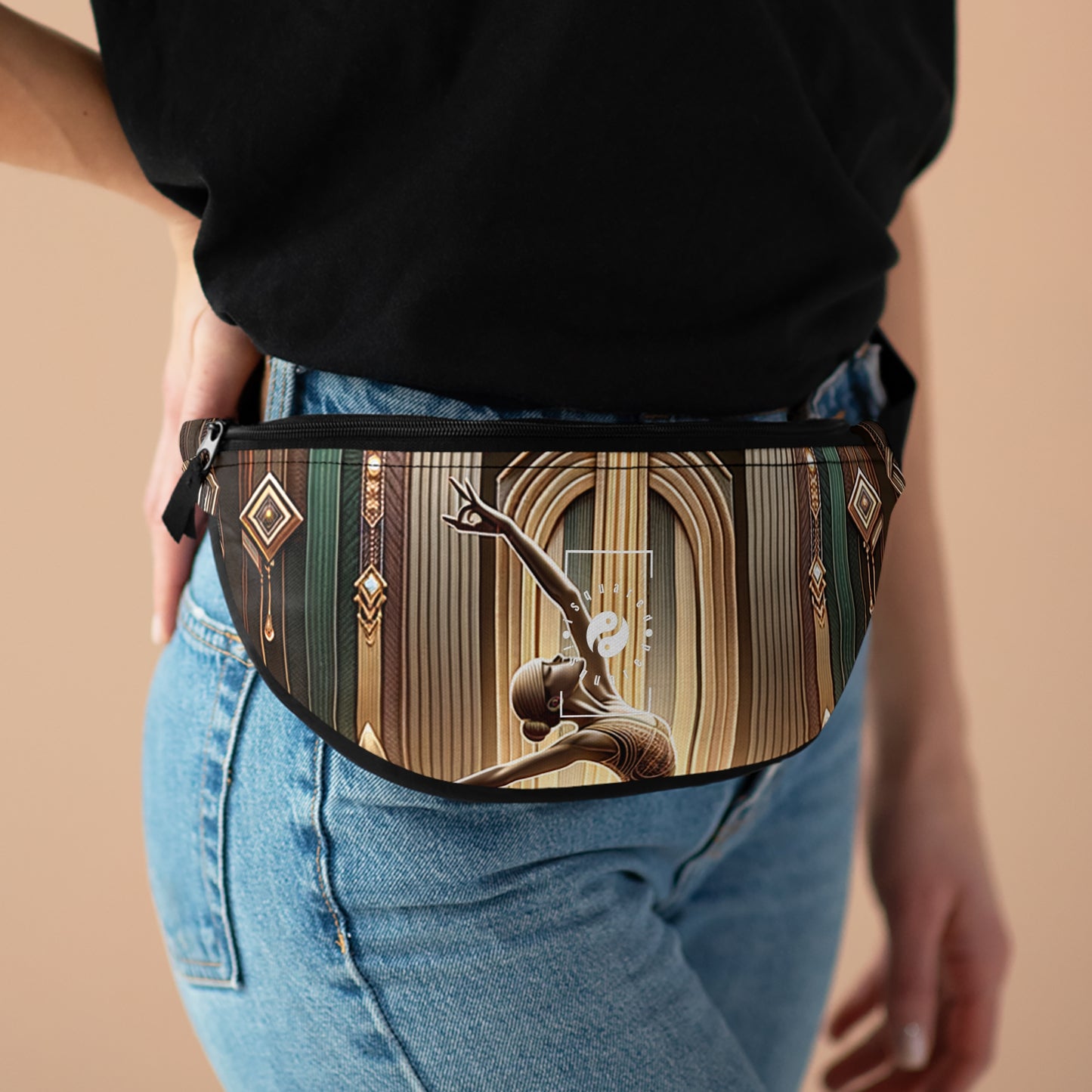 Deco Serenity: A Fusion of Opulence and Zen - Fanny Pack