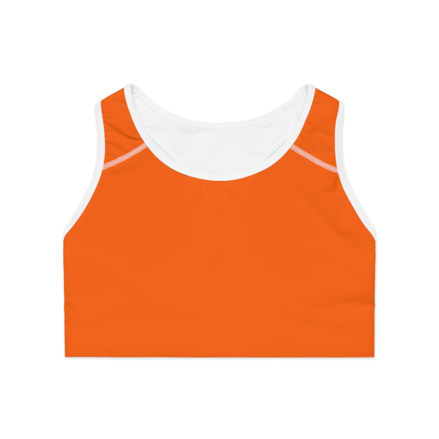 Orange fluo #FF6700 - Soutien-gorge de sport haute performance