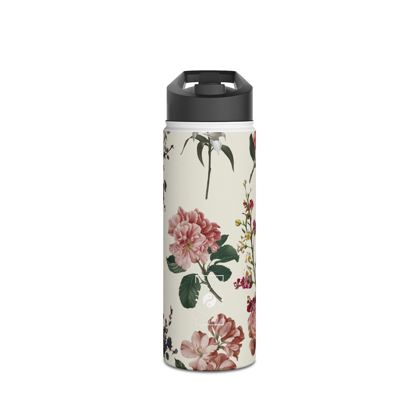 Botanicals on Beige - Water Bottle