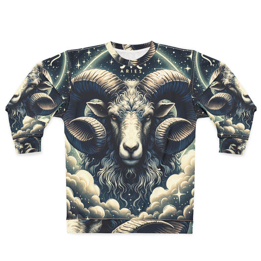 "Celestial Ram Ascendant" - Unisex Sweatshirt