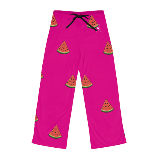 #DF0086 Pink + Watermelon - Women lounge pants