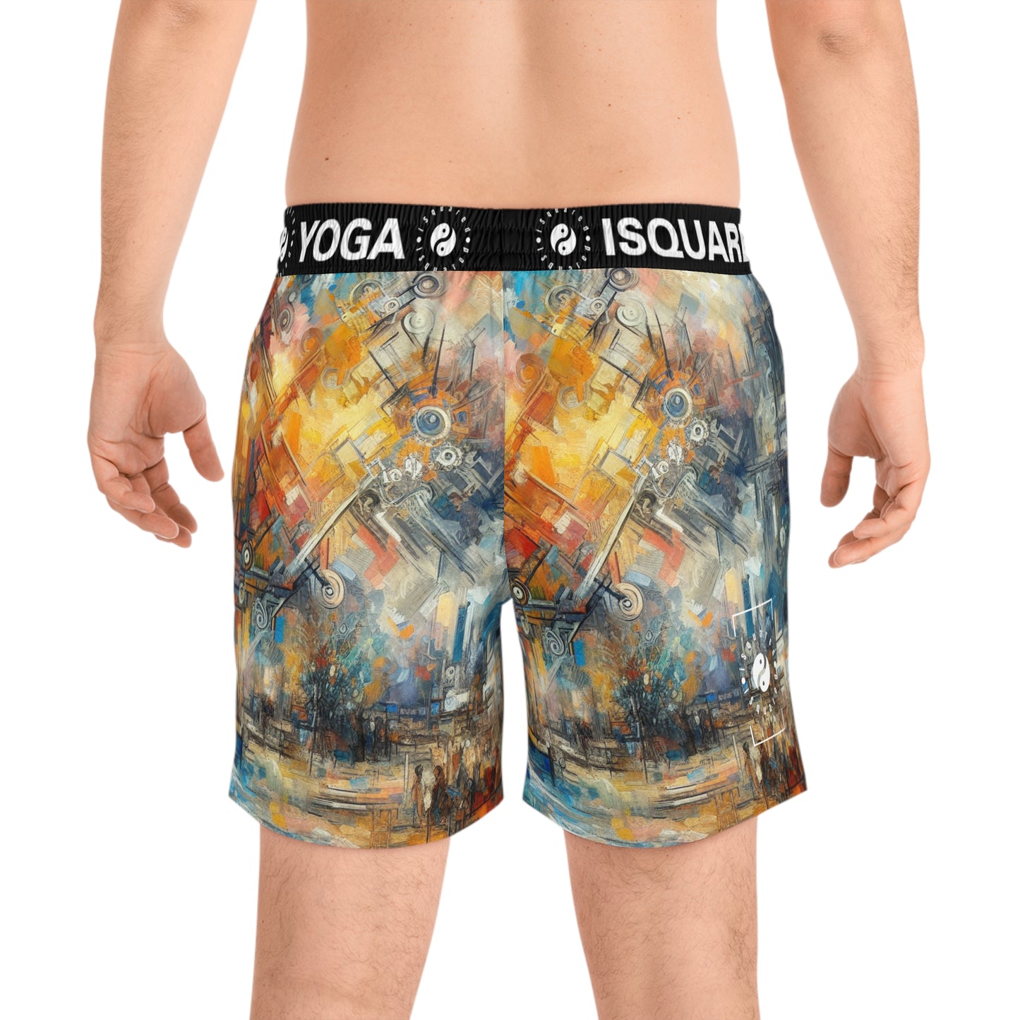 Leonardo Della Rossa - Swim Shorts (Mid-Length) for Men