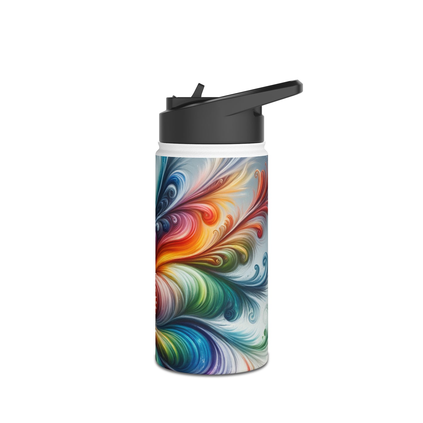 "Yogini's Rainbow Flight" - Water Bottle