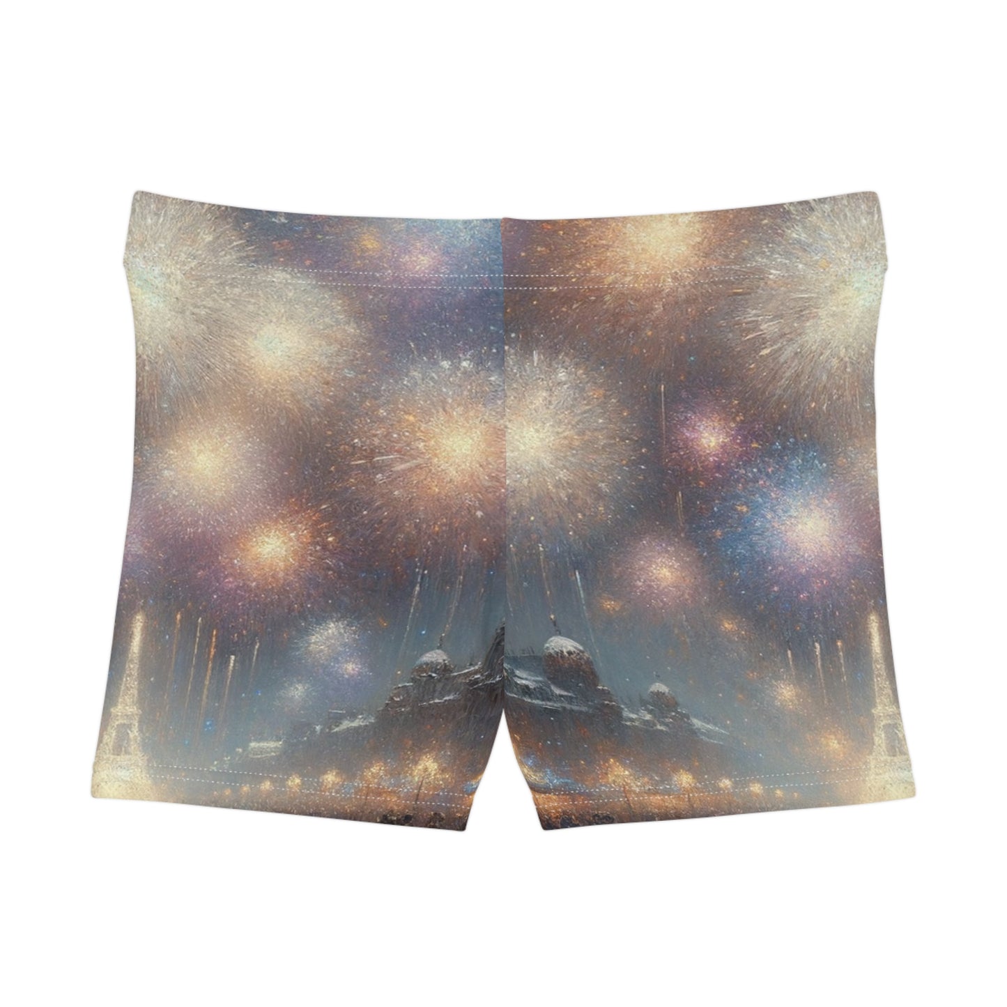 "Manet's Midnight Marvels" - Mini Hot Yoga Short