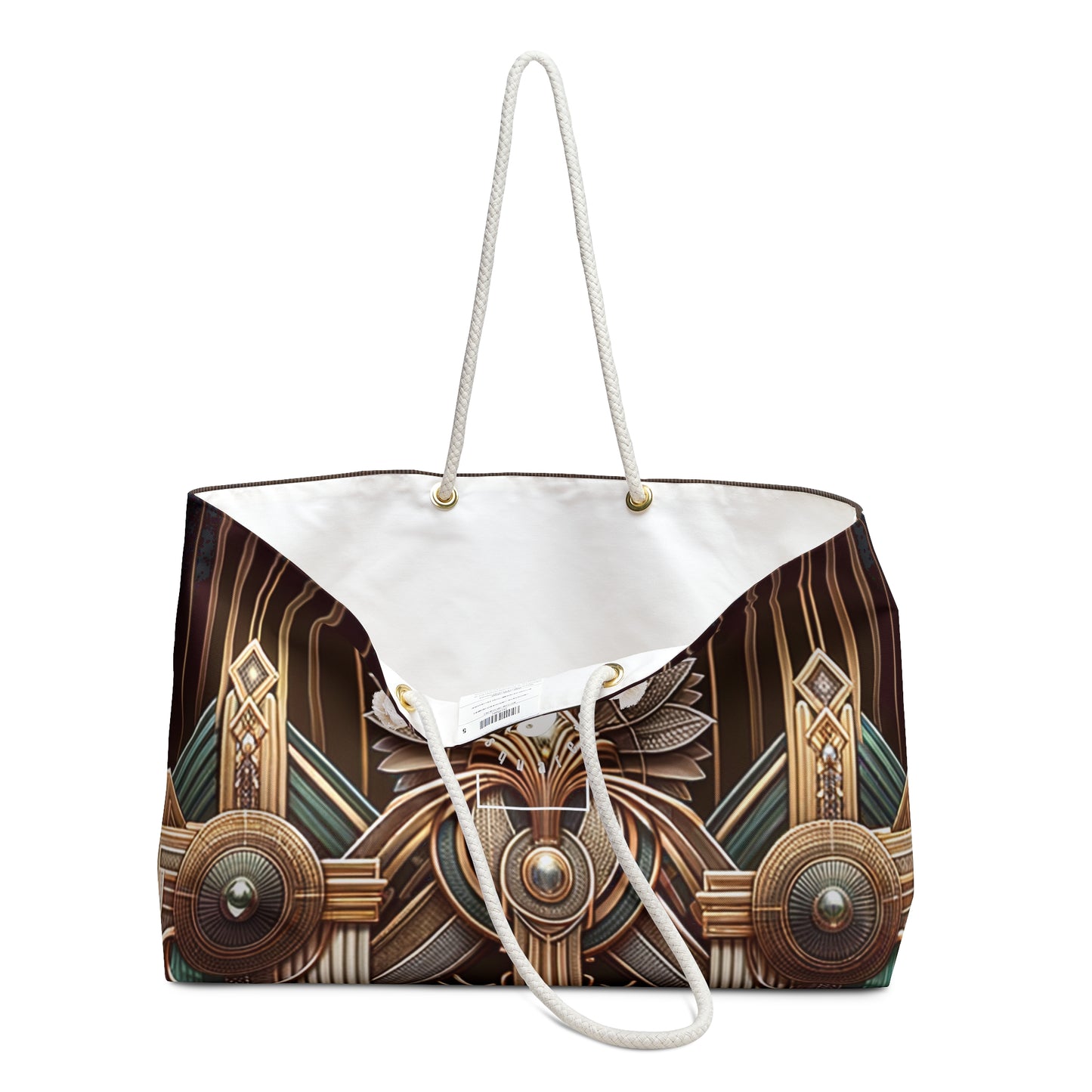 Deco Serenity: A Fusion of Opulence and Zen - Casual Yoga Bag