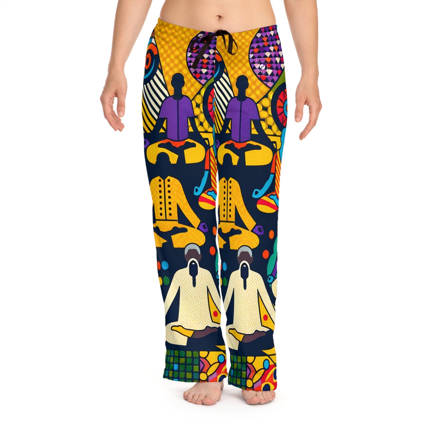 Vibrant Sadana: Prana in Nouveau Réalité - Women lounge pants