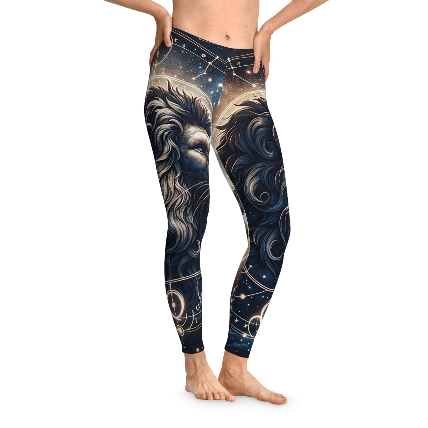 Celestial Leo Roar - Unisex Tights