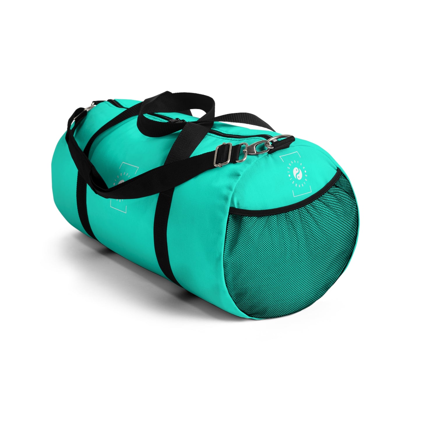 Neon Teal #11ffe3 - Duffle Bag