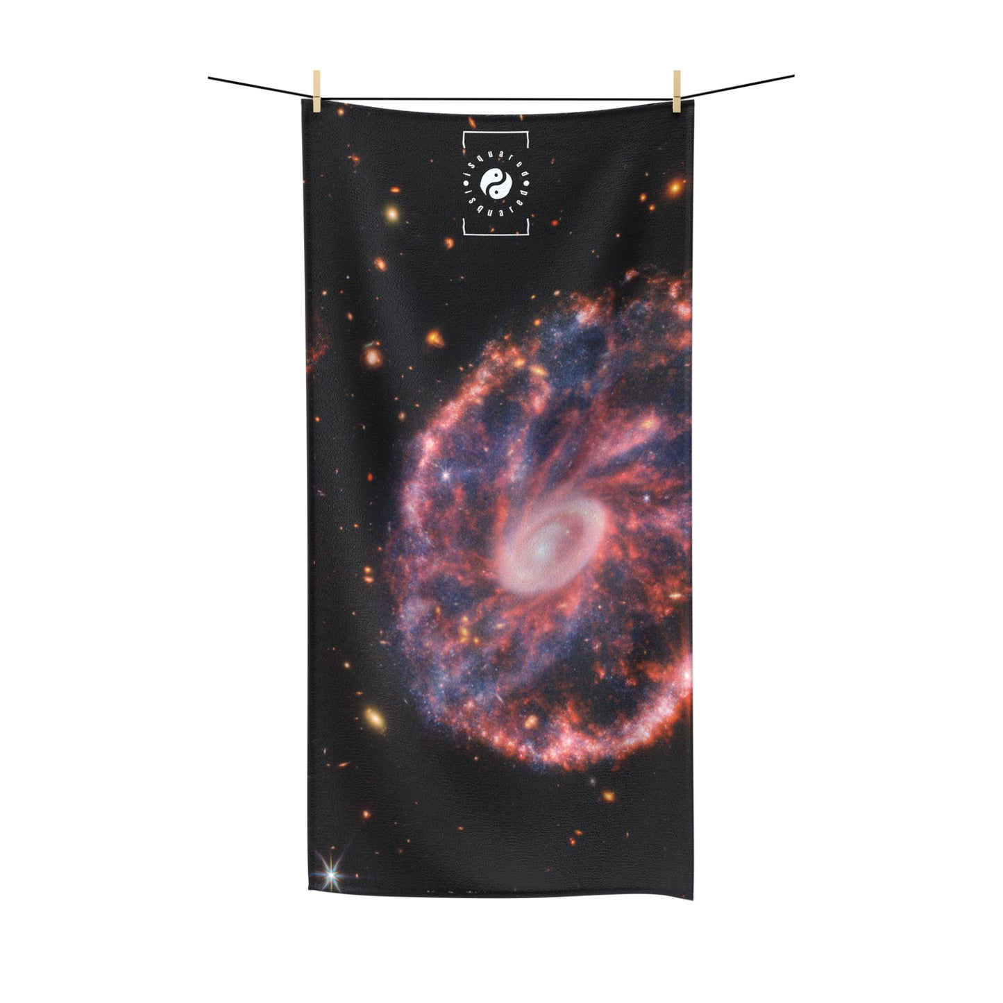 Cartwheel Galaxy (NIRCam and MIRI Composite Image) - All Purpose Yoga Towel