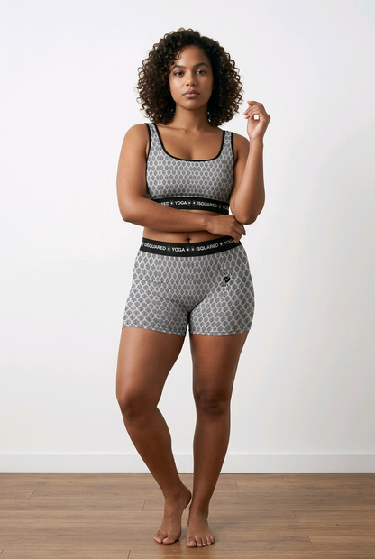 Jaipur Love - iSquared Yoga Shorts