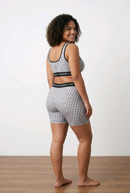 Jaipur Love - iSquared Yoga Shorts