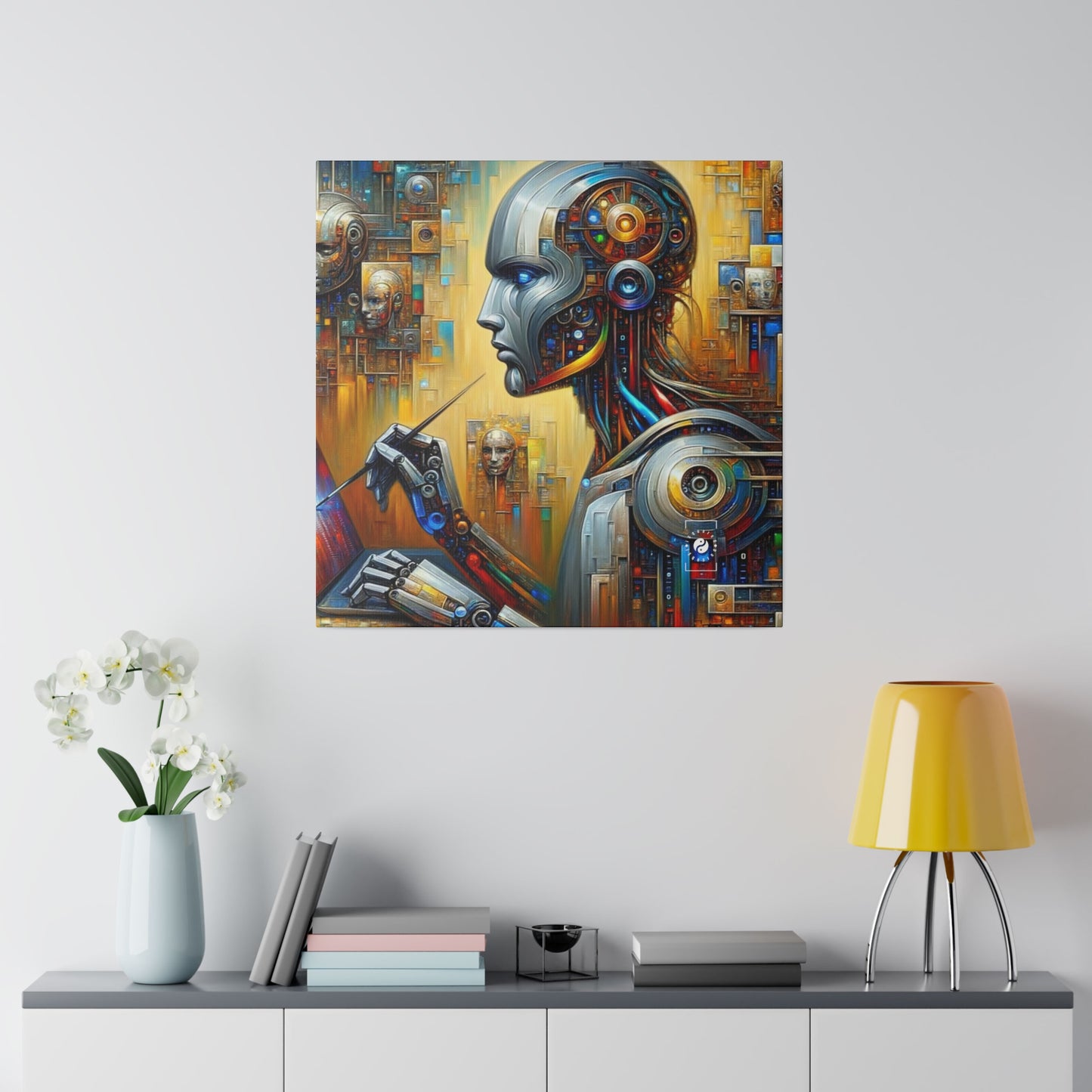 TechnoGenesis - Art Print Canvas