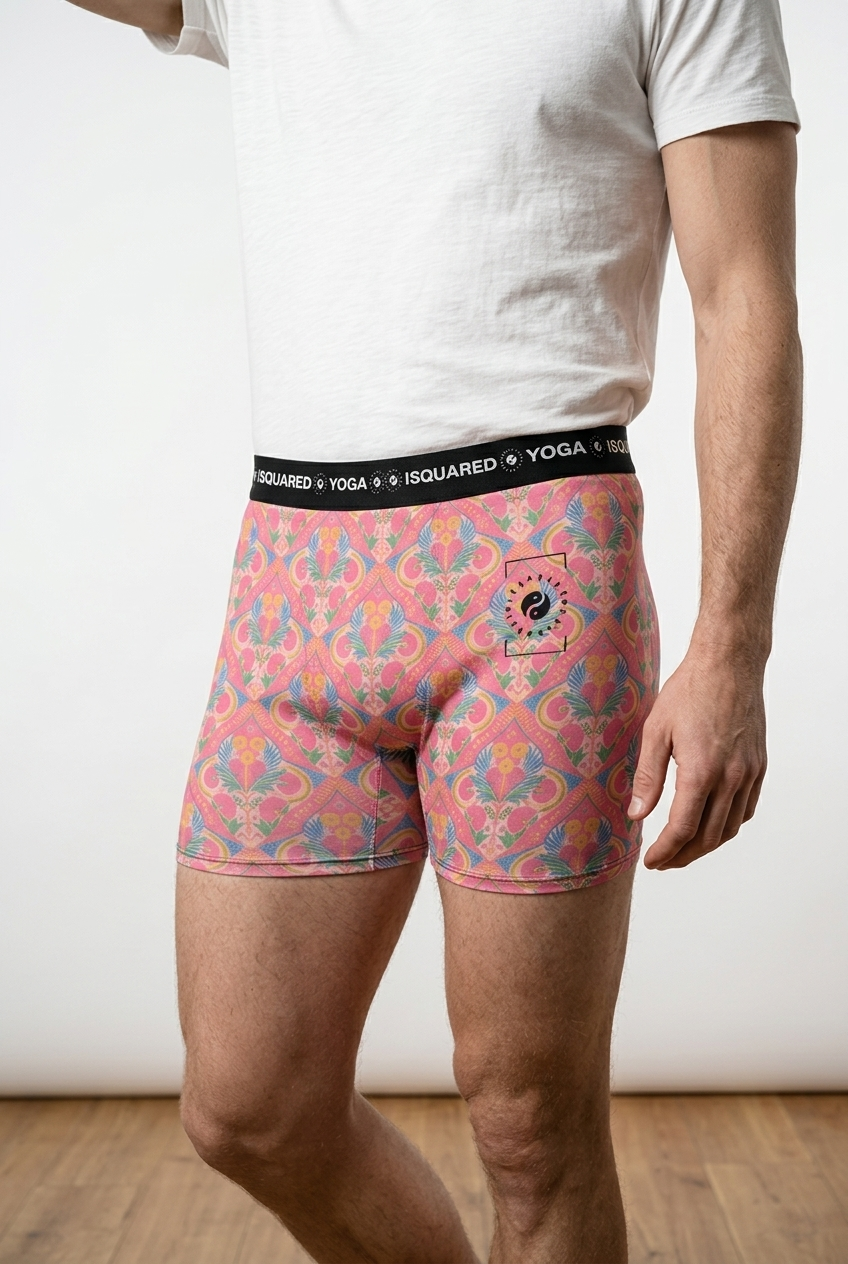 Jaipur Love - iSquared Yoga Shorts