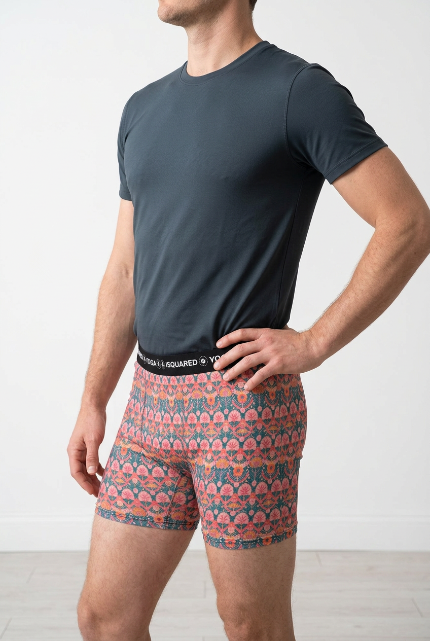 Jaipur Love - iSquared Yoga Shorts
