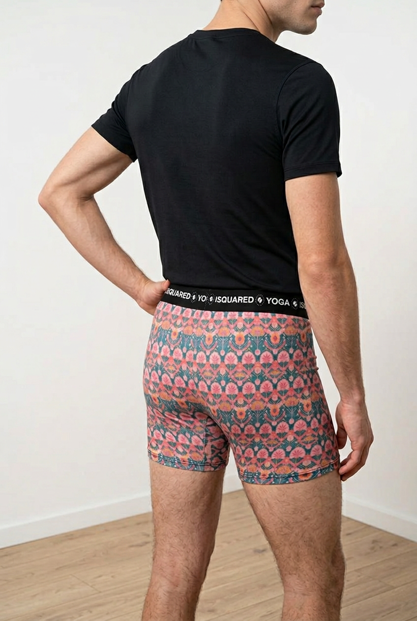 Jaipur Love - iSquared Yoga Shorts