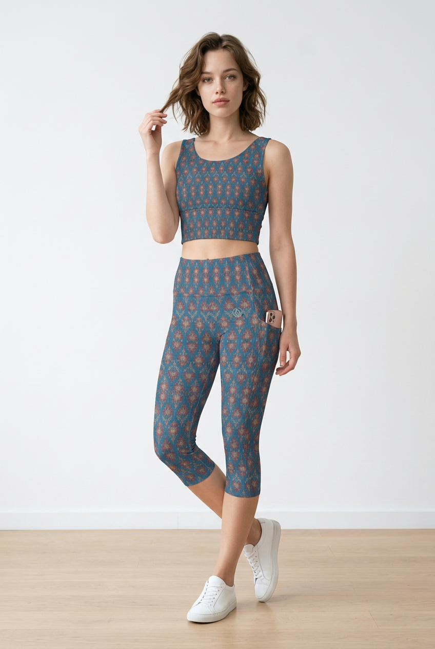 Jaipur Love - iSquared Pocket Capri