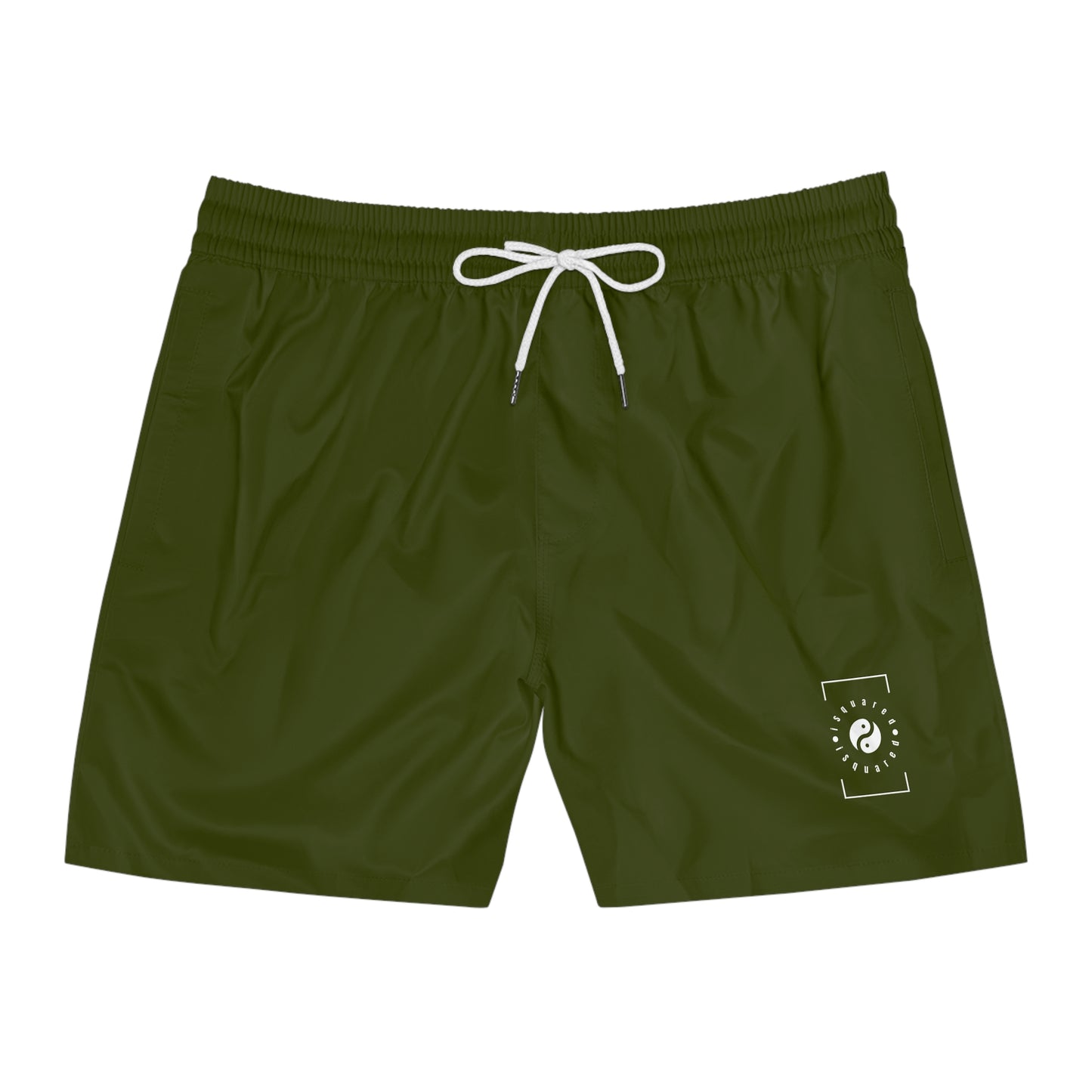 Camo Green - Swim Shorts (Solid Color) for Men