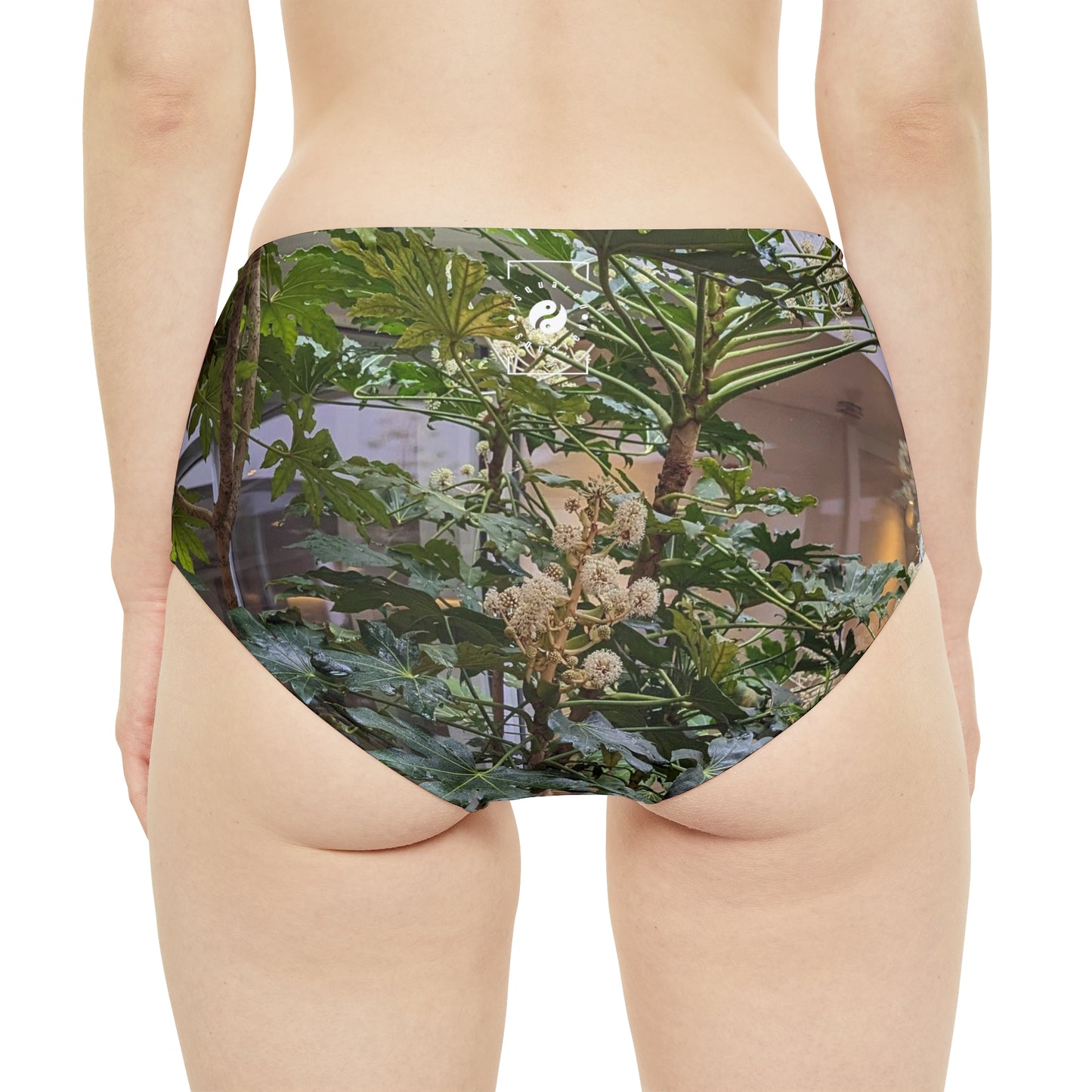 Plasky Jungle - Bas de bikini taille haute