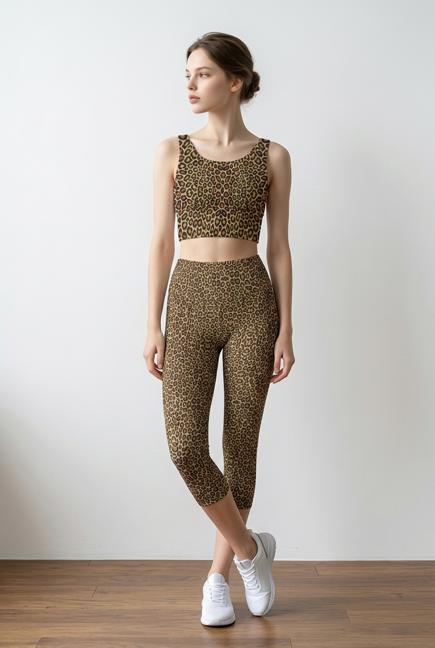 Wild Leopards - iSquared Crop Top