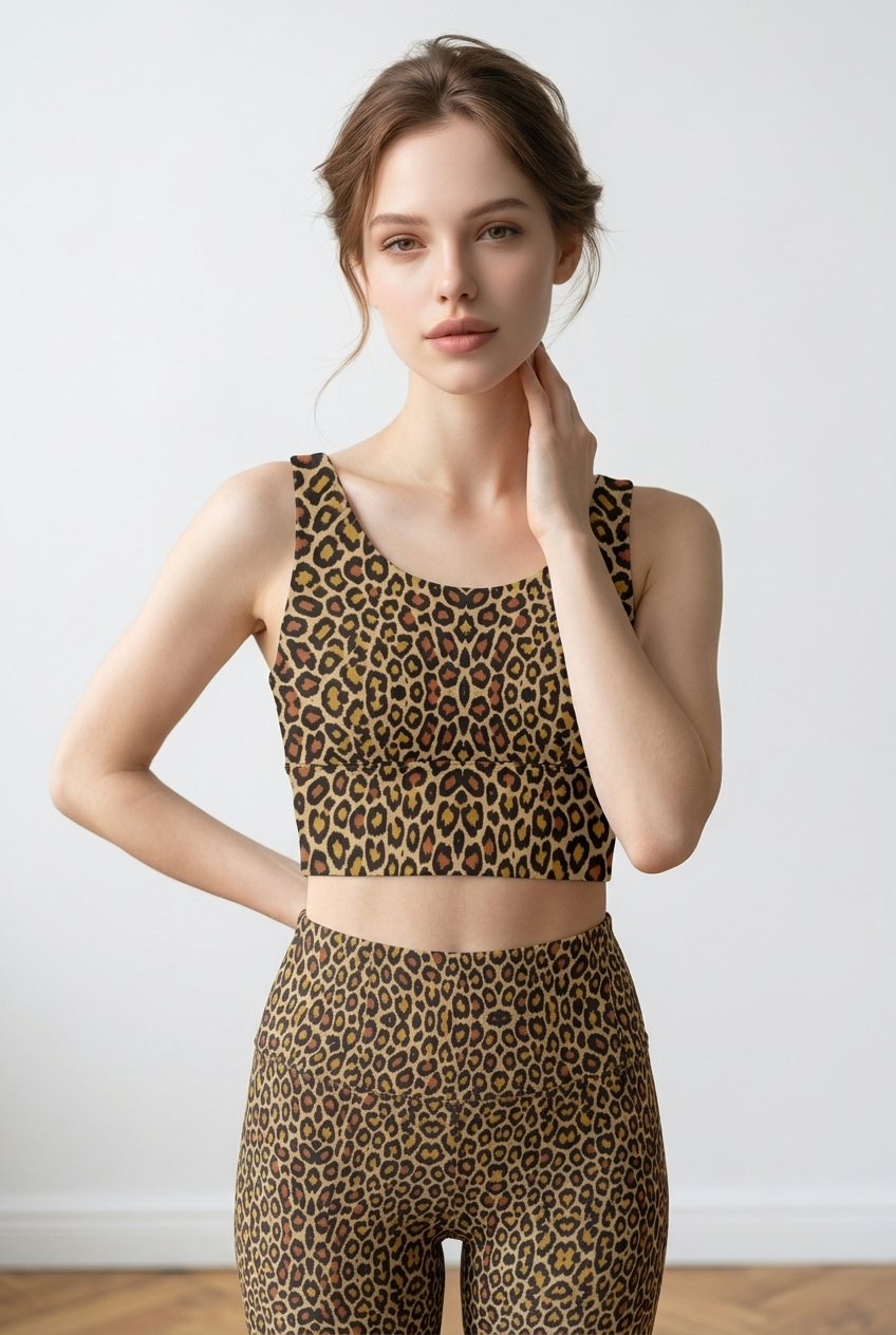 Wild Leopards - iSquared Crop Top