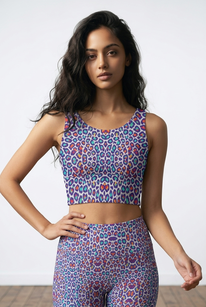 Wild Leopards - iSquared Crop Top