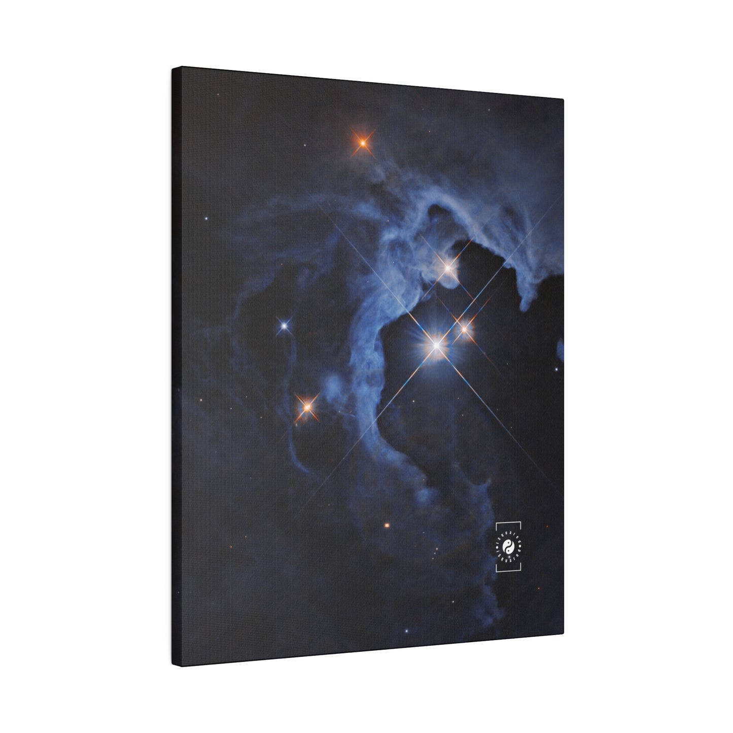 HP Tau, HP Tau G2, and G3 3 star system captured by Hubble - Art Print Canvas