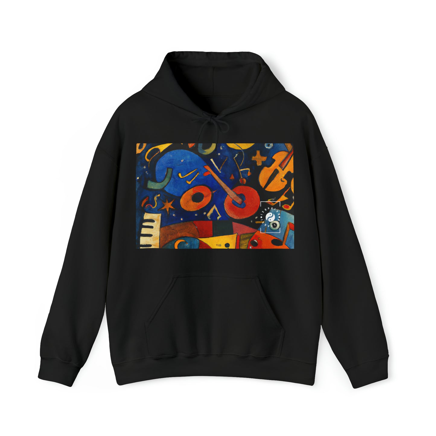 Melodic Abstractions: A Kandinskian Orchestra - Hoodie