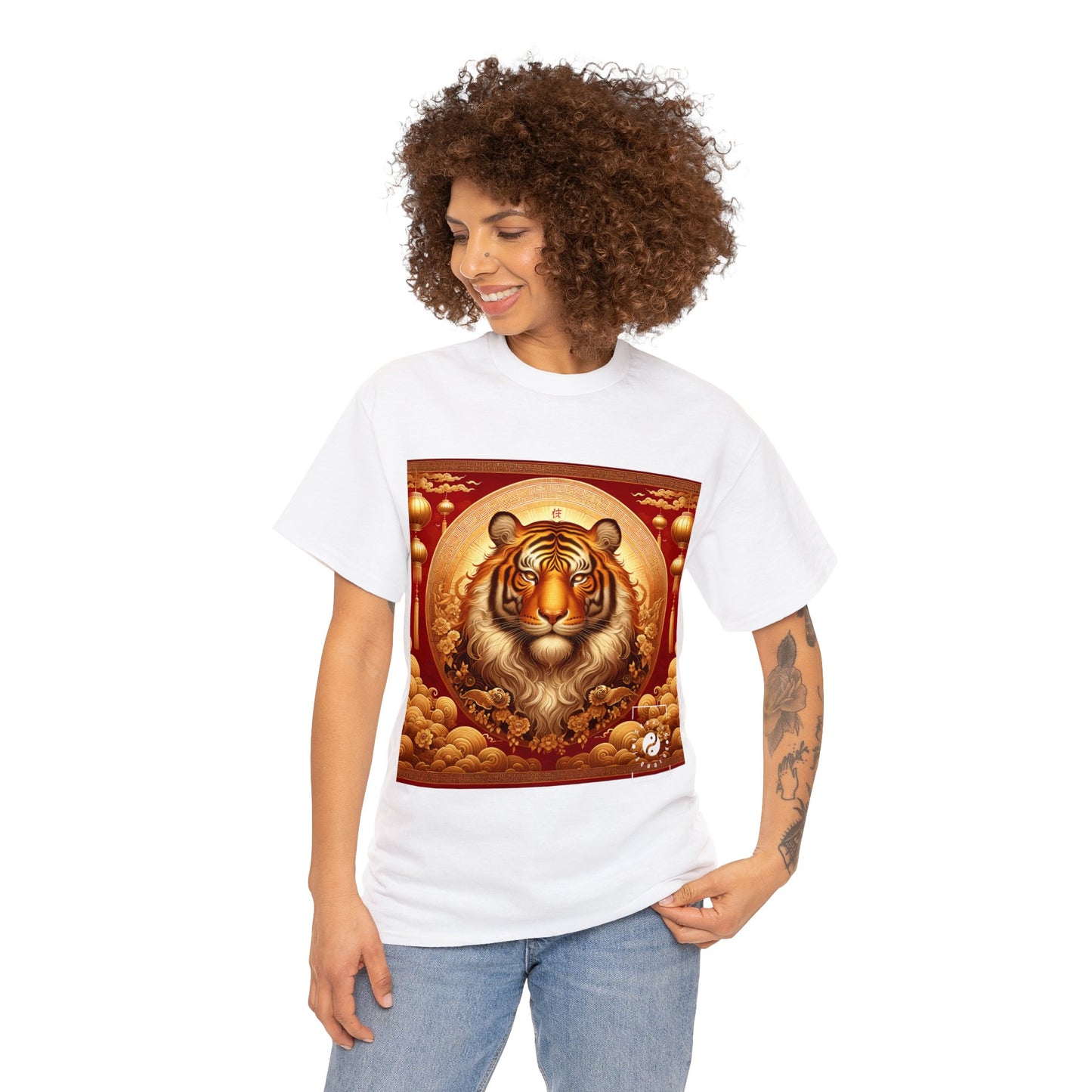 "Golden Majesty: Ascension of the Lunar Tiger" - Heavy T