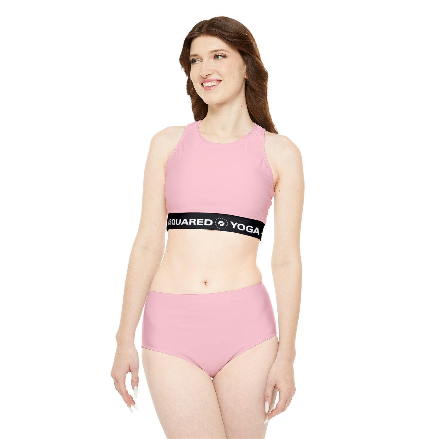 FFCCD4 Light Pink - Hot Yoga Bikini Set