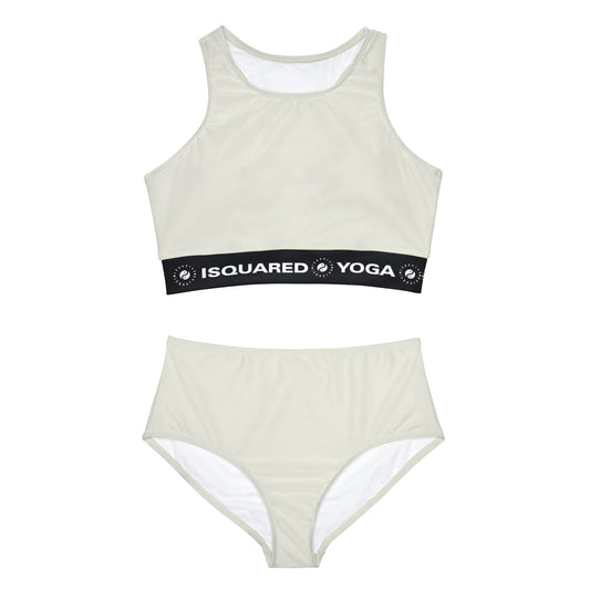 #E9E7DA Ivory - Hot Yoga Bikini Set