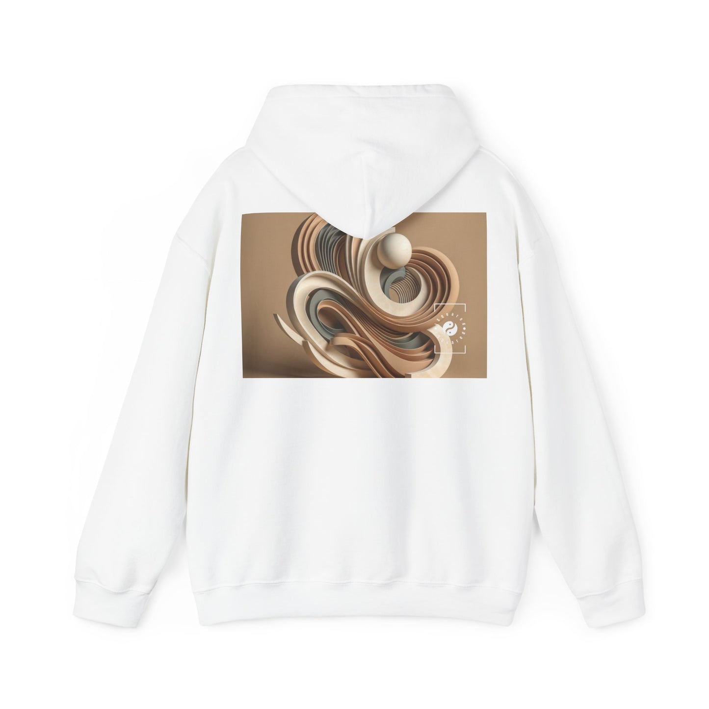 "Hepworth Hues: An Earth Tone Symphony" - Hoodie