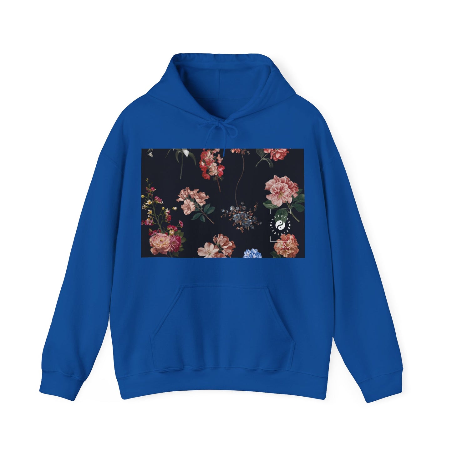 Botanicals on Black - Hoodie