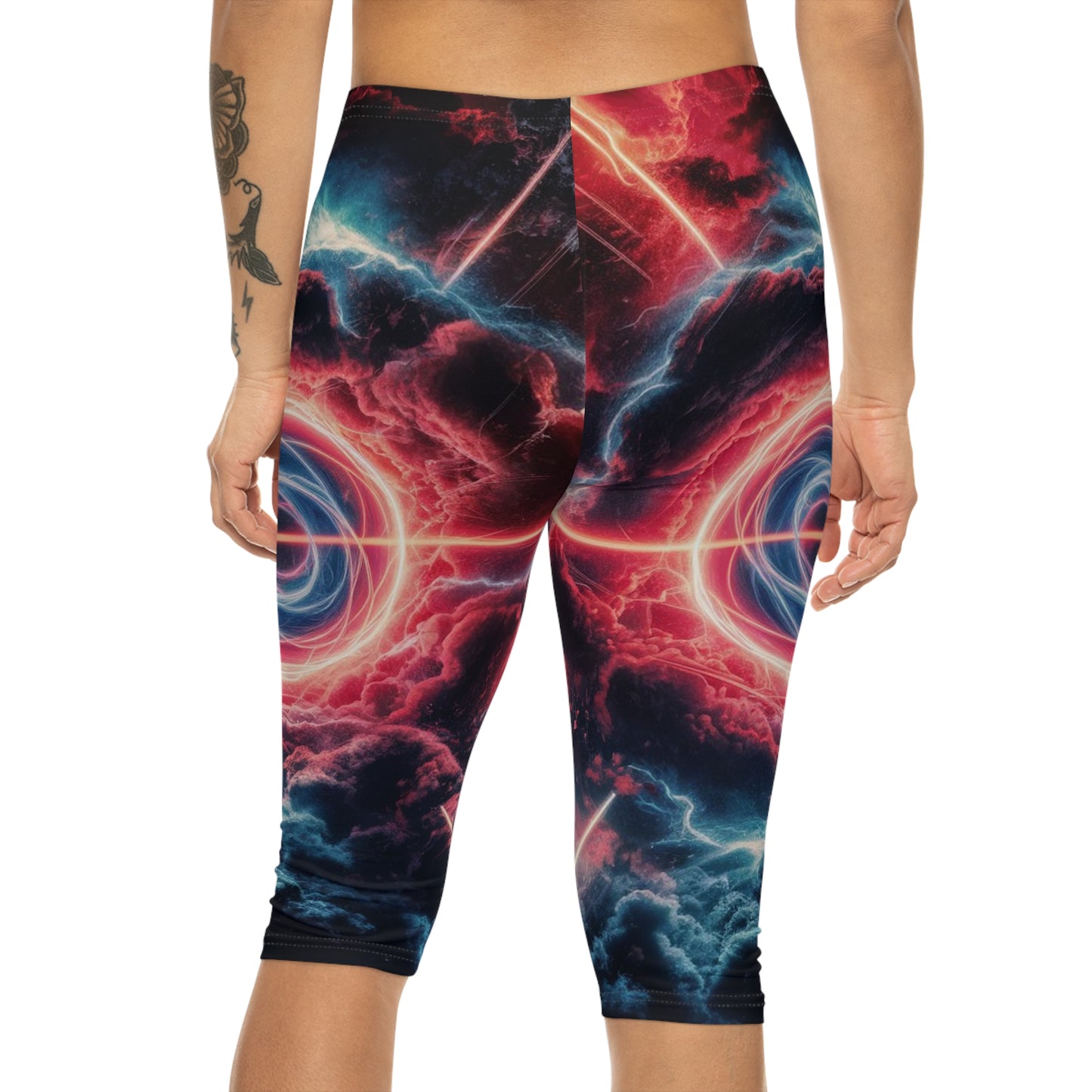 Cosmic Fusion - Capri Shorts