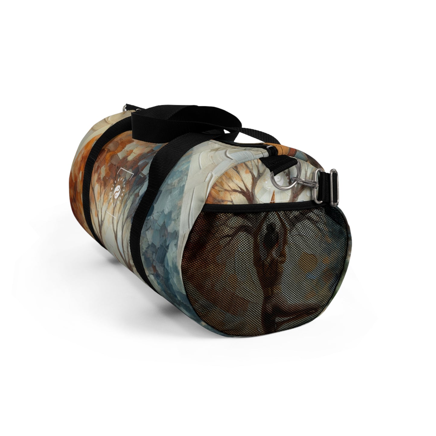 "Stability in Surrender: Vrikshasana in Harmony with Earth" - Duffle Bag