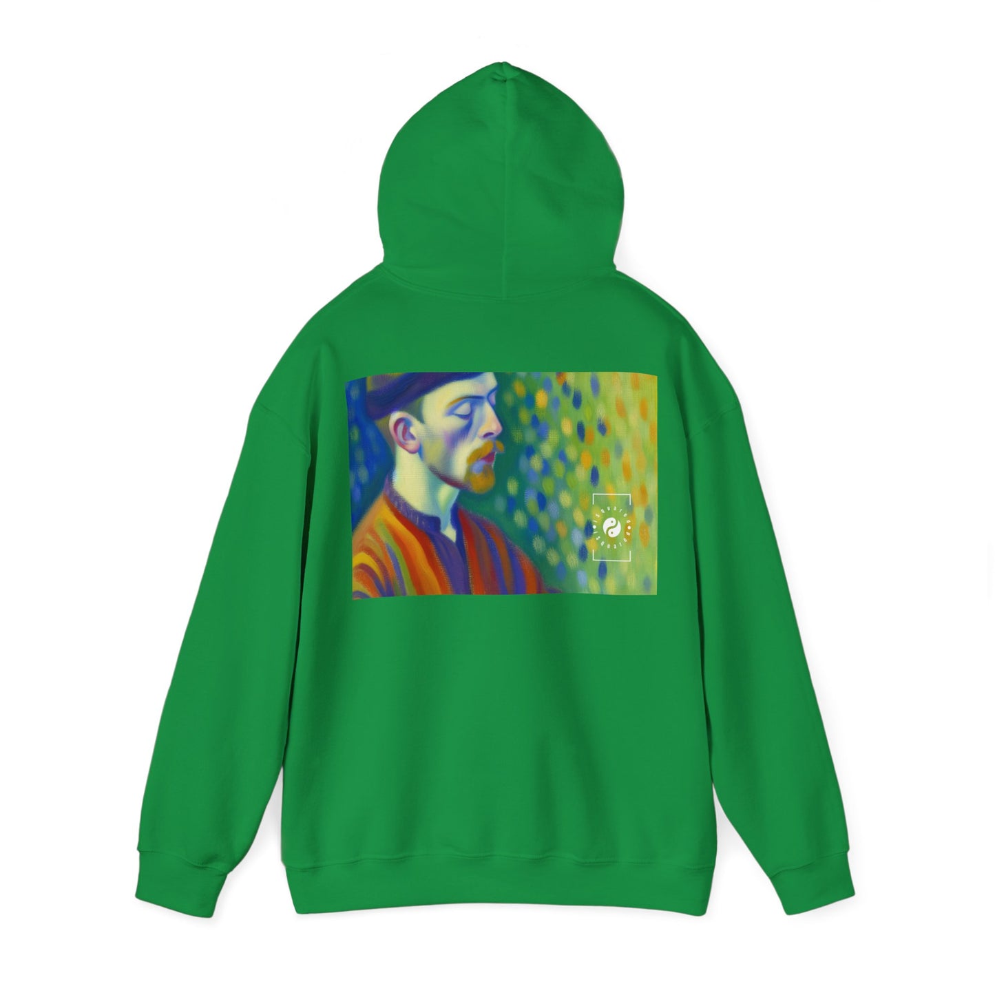 "Serene Resilience: A Frida's Solitude in hues" - Hoodie