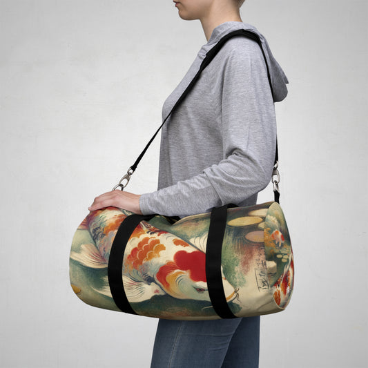 Koi Lily Pond - Duffle Bag