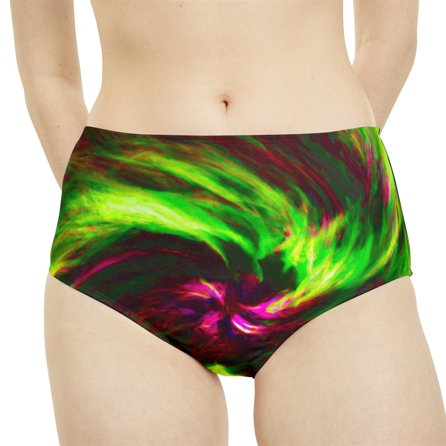 "Galactic Fusion" - High Waisted Bikini Bottom