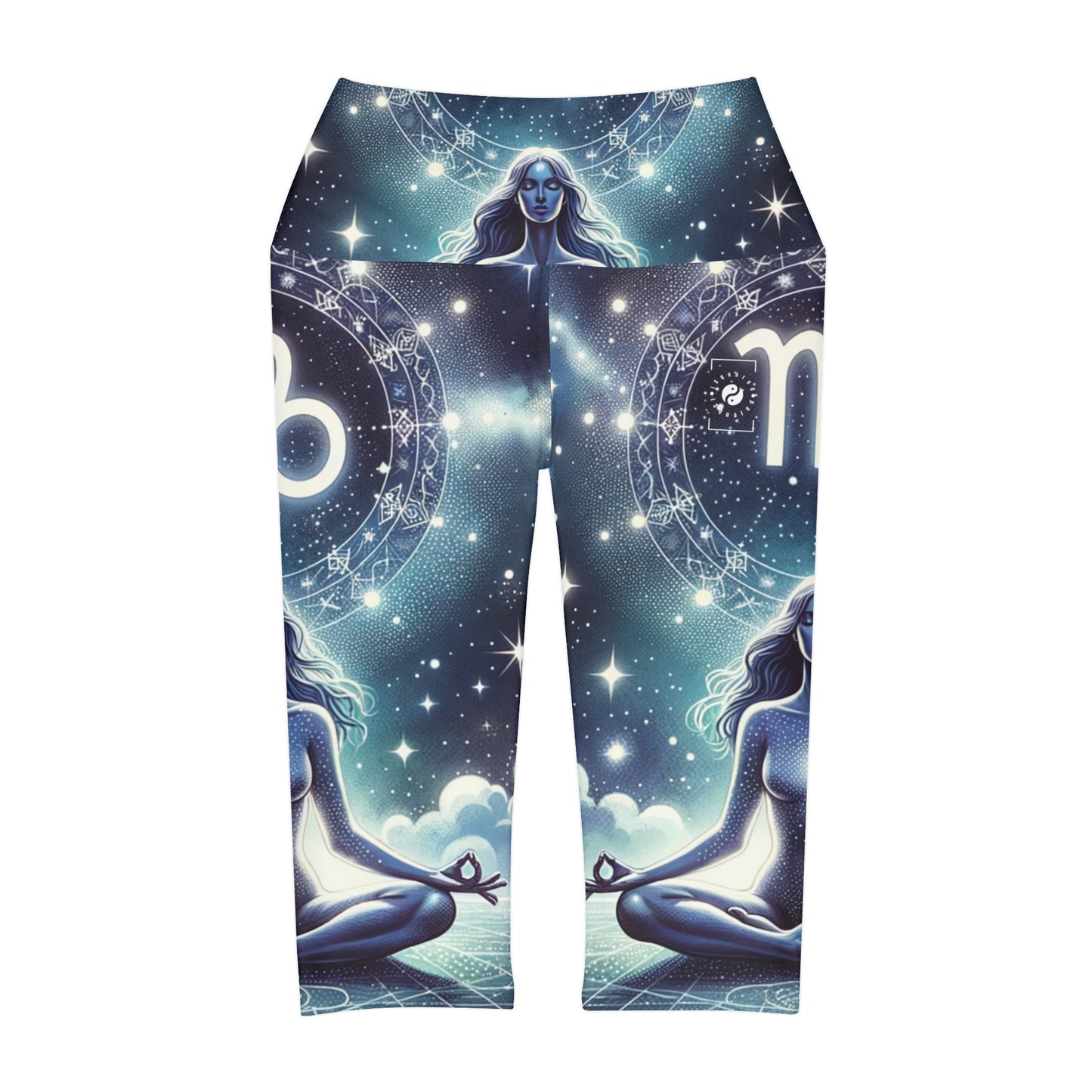 Aurora Virgo - High Waisted Capri Leggings