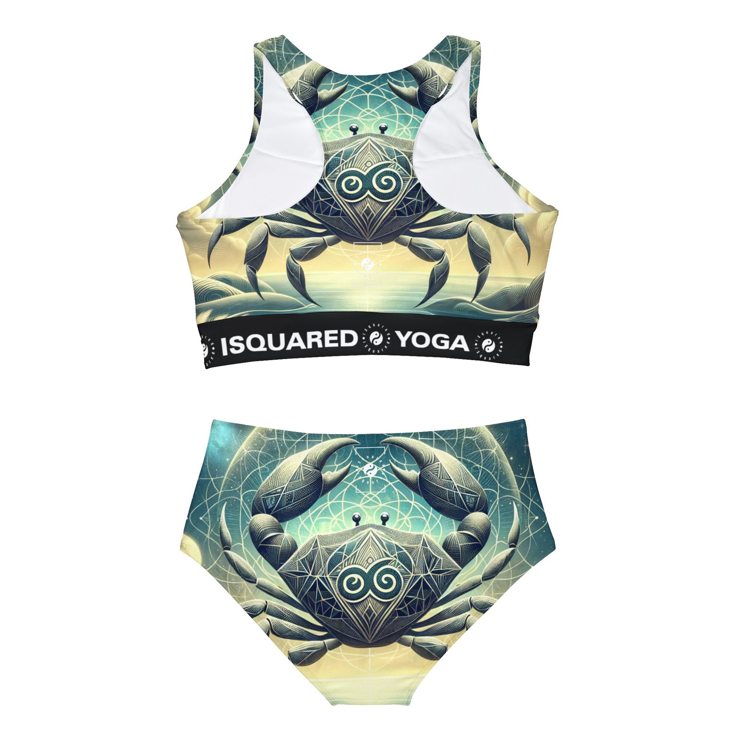 Crab Constellation Yoga - Hot Yoga Bikini Set