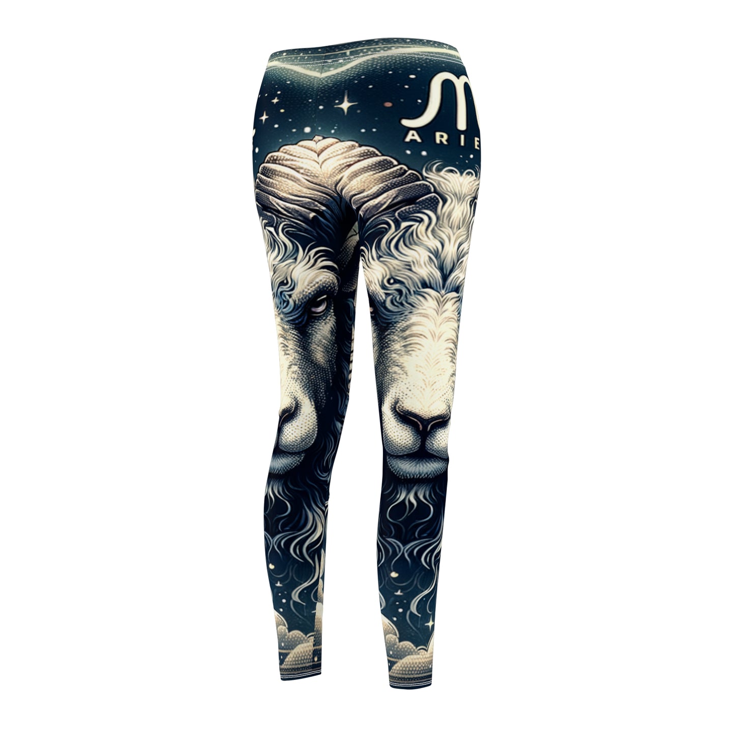 "Celestial Ram Ascendant" - Casual Leggings