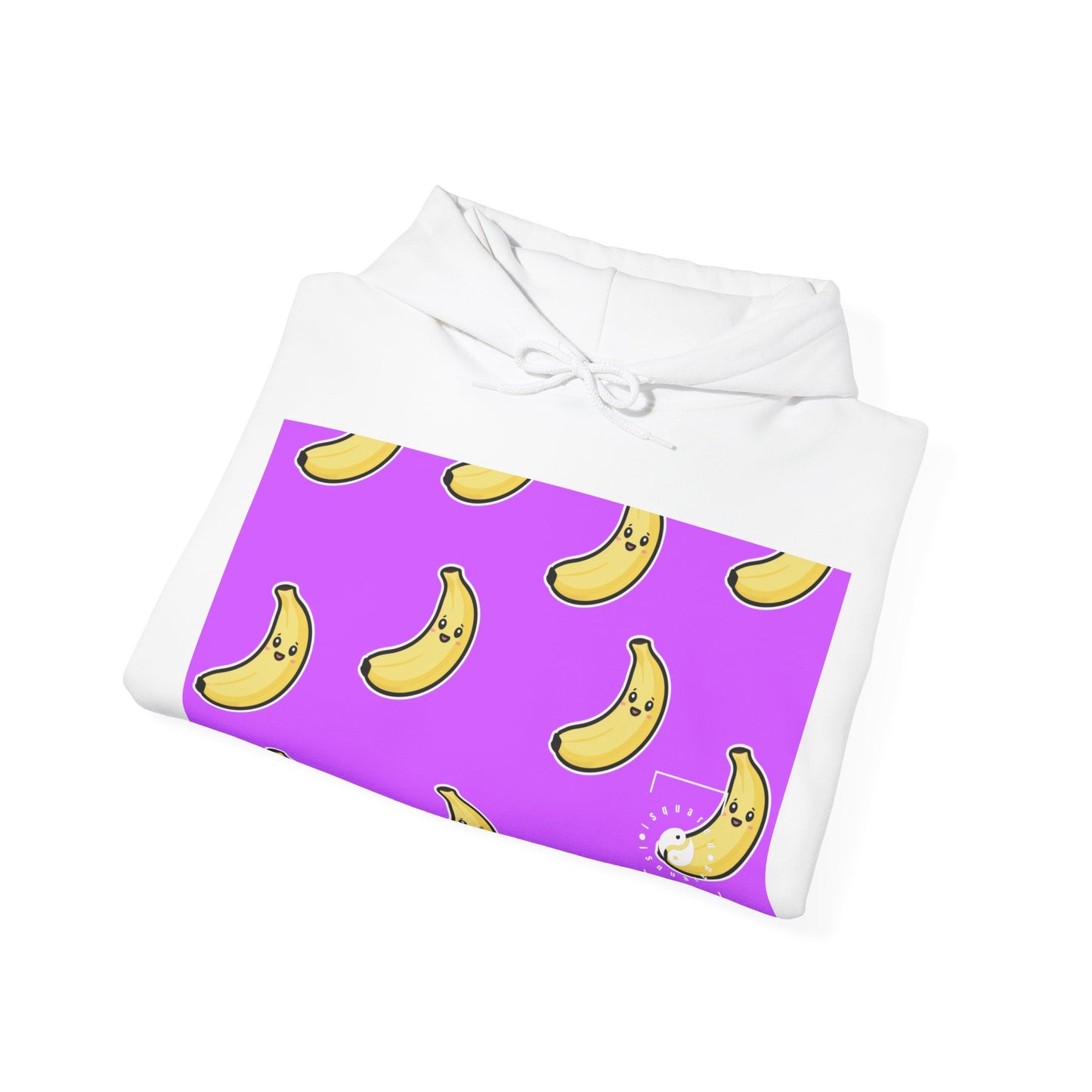 #D65BFF Violet + Banane - Sweat à capuche